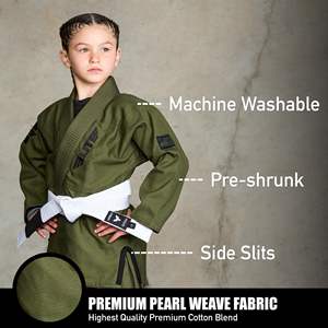 Kimono de Jiu-Jitsu Brasileño de Tela Avanzada, Uniforme de Artes Marciales para Entrenamiento de Alto Rendimiento - Product Image 5