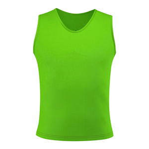 100% Polyester Mesh Breathable Four-Way Stretch Soccer Bib Training Vest Customized Quick Practice Wear for Football Teams - Product Image 5