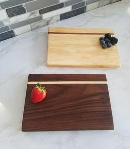 Tabla de Cortar Rectangular de Madera de Acacia, Hecha a Mano, Resistente, Apta para Lavavajillas, 1.2 cm de Grosor, para Uso en la Cocina, para Cortar Verduras y Frutas - Product Image 3
