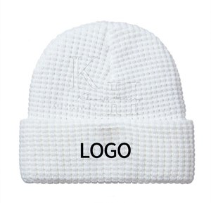 Gorro cálido personalizado, gorro de punto, gorros Bennie de Cachemira de invierno en blanco, gorro de invierno cálido para hombres y mujeres con estiramiento suave - Product Image 3