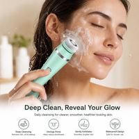 Tragbare 4-in-1 Elektrische Gesichtsreinigungsbürste Wasserdichte Sonic-Gesichtspflegemaschine Peeling-Massagegerät Spa-Set Individuelles Design