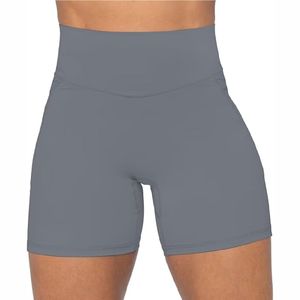 Mallas cortas deportivas de secado rápido y alta elasticidad de calidad superior, sin costuras, cintura alta, cintura baja, gimnasio corto Fitness - Product Image 1