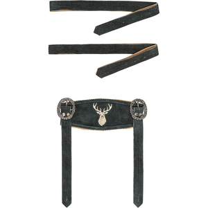 Short Lederhosen Premium pour homme, tenue allemande de l'Oktoberfest - Product Image 3