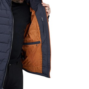 Veste matelassée à capuche imperméable en polyester grande taille, chaude et isolée pour l'hiver, douce, confortable, légère - Product Image 4