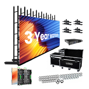 Écran LED publicitaire intérieur, mur d'affichage vidéo, location, meilleure qualité, pour football, café, cube, armoire incurvée, toile de fond de scène - Product Image 1