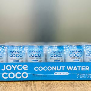 JOYCE COCO Premium 100% Jus de noix de coco en pulpe 330ml Sans sucre ajouté Boisson à base d'eau Marque privée Du fabricant vietnamien - Product Image 3