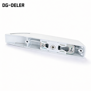 מנעול קדמי DeLe MS8024 בעל ליבה שטוחה, חיבור שטוח, סגסוגת אלומיניום, נגד גניבה, לארונות חלוקה בעלי מתח גבוה. - Product Image 3