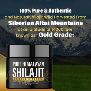 Resina de Shilajit de Grado Alimenticio Mountain Source en Botella con Complejo Mineral Puro del Himalaya por FIT - Product Image 5