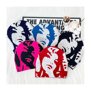 Gorro de Invierno de Punto Moderno Y2K para Hombre, Gorro de Lana Cálido y Moderno, Estilo Urbano, Suave y Acogedor para Uso Diario - Product Image 2