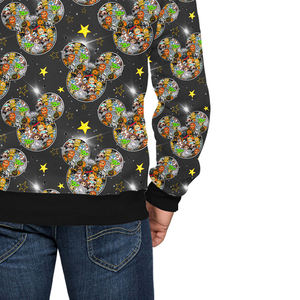 เสื้อฮู้ดพิมพ์ลายซับลิเมชันของผู้ชายเสื้อมีฮู้ดผู้ชายสำหรับฤดูใบไม้ร่วงฤดูหนาวไซส์ใหญ่พิเศษ - Product Image 4