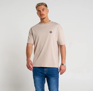 Camisetas de algodón de manga corta para hombre con logotipo personalizado OEM de alta calidad Camiseta con logotipo personalizado de algodón 100% fabricada por Huzaifa Products - Product Image 5
