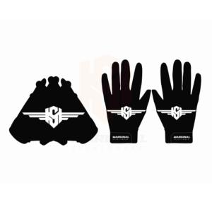 Meilleures poignées de main à doigts entiers respirantes et anti-transpiration, antidérapantes, avec sangle de poignet réglable, fermeture à boucle et crochet, logo personnalisé, équipement sportif OEM, nouveauté - Product Image 1