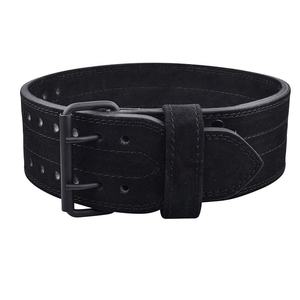 Customizable Logo Genuine Leather <b>Powerlifting</b> Weight Lifting <b>Belt</b> Steel Quick Release Fitness Back Support Unisex Customized - Product Image 1