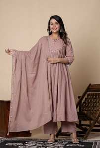 Colección al por mayor de Mul Cotton Fancy Salwar Kameez para ropa de fiesta Catálogo completo disponible a precio mayorista - Product Image 4