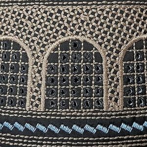 Pakistan Made Islamic Prayer Kufi <b>Caps</b> Breathable Eco-Friendly Customizable <b>Mens</b> Turkish Muslim Islamic Hajj & Umrah <b>Caps</b> Hats - Product Image 3