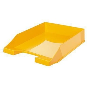 Yellow HAN Classic Letter <b>Tray</b> DIN A4 & C4 Polystyrene <b>File</b> <b>Tray</b> - Product Image 1