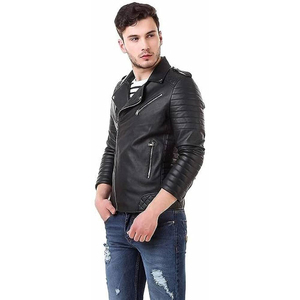 Veste en cuir de mouton véritable pour femmes de haute qualité Design personnalisé Hiver col montant Veste en cuir originale en peau de mouton - Product Image 4