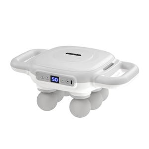 Estimulador masajeador de espalda 2025 para aliviar el dolor muscular en el cuerpo, relajación, presión corporal con 6 pistolas de masaje - Product Image 1