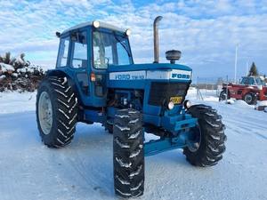 Tractor Ford 7610 Clásico de 2 Ruedas Motrices, Totalmente Restaurado, Motor de 50 HP de Alta Potencia, para Trabajos Agrícolas, de Jardinería y Utilitarios - Product Image 5