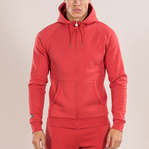 Survêtement à fermeture éclair pour hommes Veste à capuche respirante avec joggers assortis Ensemble d'entraînement de gymnastique Évacuation de l'humidité Vêtements de sport à séchage rapide - Product Image 6