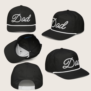 Gorra de béisbol de ala plana con logotipo personalizado, parche bordado, sombreros de papá con logotipo, Sin estructura, 5 paneles, clásico, Snapback, cuerda, sombrero de papá - Product Image 1