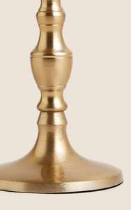 Metal <b>Candle</b> Stand for Home Decor Antique <b>Gold</b> Copper <b>Pillar</b> Holder Decorative <b>Candle</b> Holder - Product Image 5