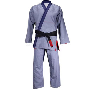 เครื่องแบบคาราเต้ชุดฝึกฝึกฝึกศิลปะการต่อสู้ทำจากผ้าฝ้ายน้ำหนักเบาพิมพ์โลโก้ได้ตามต้องการ - Product Image 1