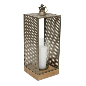 Handmade <b>Vintage</b> Metal Candle Holder for Classic Interiors Metal <b>Lanterns</b> Made by Zahid Export in India big wholesaler - Product Image 5