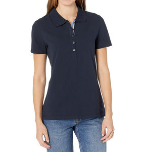 OEM Venta caliente Polo camiseta para las señoras de alta calidad Polo camisetas para las señoras con diseños personalizados y colores camiseta con estilo - Product Image 1