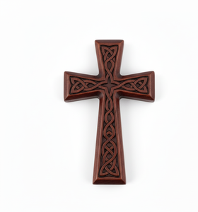 Croix en bois massif artisanale de qualité supérieure, décoration murale religieuse chrétienne pour la maison, la salle de prière de l'église, aux prix les plus bas - Product Image 4