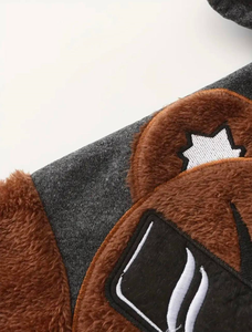 เสื้อฮู้ดแบบสวมหัวของผู้ชายเสื้อผ้าแนวสตรีทแฟชั่นสำหรับฤดูหนาวออกแบบได้ตามต้องการ - Product Image 3