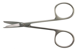 Tijeras de puntada con revestimiento de titanio Tijeras quirúrgicas duraderas de acero inoxidable Tijera de sutura - Product Image 4