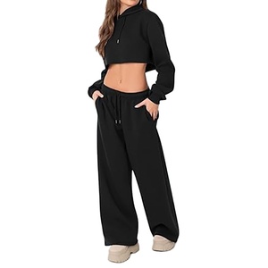 Women Regular Straight Fit Summer Vintage Casual Jogger Sweatpants with Adjustable Waist and 100% Cotton - Product Image 1