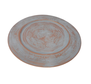 Vajilla de diseño, plato redondo de aluminio, platos y cuencos, chapado en latón, uso para la decoración del hogar y hoteles - Product Image 2