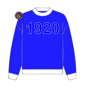 Personnalisé grec Zeta Phi Beta sororité et fraternité brodé attirail pull sweat - Product Image 1