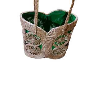 Conception Unique à faible coût sacs à main de créateur tissés à la main en osier naturel Sabai herbe sac à main pour plage bureau travail voyage Shoppi - Product Image 1