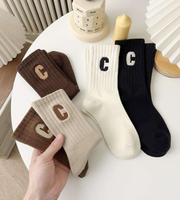 Chaussettes d'hiver décontractées fines, douces et durables en Spandex/Polyester, anti-salissures, pour hommes, femmes et enfants, prix de gros disponible
