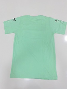 Camiseta informal de algodón 100% para hombre, estampado personalizado con logotipo, tela de punto de 150 GSM, camiseta de seda Unisex, pedido mínimo de 2 piezas - Product Image 4