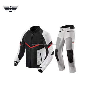 Traje de Motociclismo Unisex Premium, Chaqueta y Pantalones Impermeables para Motociclistas, Talla Grande, Equipo de Protección para Carreras, Paneles Reflectantes - Product Image 6