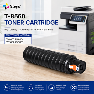Cartucho de Tóner Negro XinYu T-8560 para Toshiba E-Studio 556 656 756 856 557 657 757 <span class=keywords><strong>857</strong></span> T-8560C, Kit de Tóner Láser para Copiadora - Product Image 2