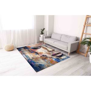 Tapis d'art portrait de femme : Décoration moderne pour salon, tapis à poils doux - Product Image 5
