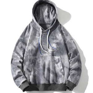 OEM & ODM Custom Cut and Sew Applique Broderie Voyage Cordon Unisexe Oversize Acid Wash Femmes Hommes Sweatshirt à capuche - Product Image 4