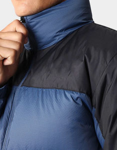 Veste matelassée à blocs de couleurs pour hommes, veste en duvet matelassée avec logo personnalisé de haute qualité pour l'hiver, vêtements de fitness, bombardier doudoune pour hommes - Product Image 6