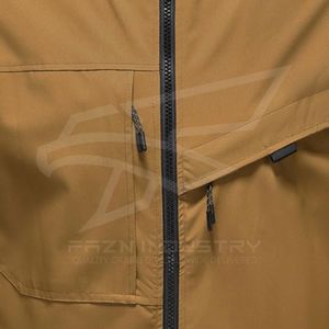 Veste coupe-vent de sport sublimée pour hommes, vestes imperméables à séchage rapide avec fermeture éclair, légères, respirantes, de voyage et d'extérieur pour hommes - Product Image 6