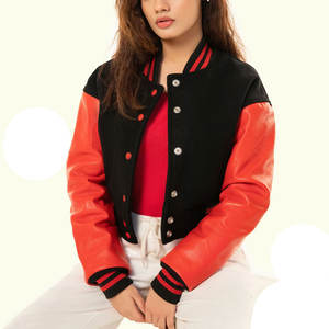Chaquetas Varsity Cortas para Mujer, Estilo Urbano 2025, Material de Secado Rápido, Nuevo Diseño - Product Image 6