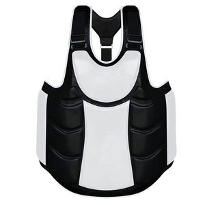 Prix de gros Bonne qualité Créez votre propre produit le plus récent Garde-poitrine de boxe léger et durable pour l'entraînement au combat de boxe - Product Image 1