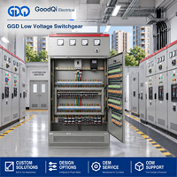 Armoire de distribution d'énergie basse tension GGD, coffret métallique IP40 certifié CQC pour projets industriels et commerciaux