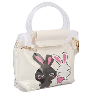กระเป๋าสะพายไหล่เด็กผู้หญิง 003 -สีขาว - Product Image 1