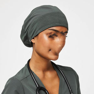 Custom Logo Nurse Cap Cotton Adjustable Elastic Scrub Nurse Cap - Product Image 1