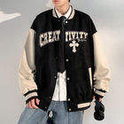 Chaqueta de invierno de béisbol de manga larga personalizada para hombre 2025, superventas, estilo universitario con tela de lona y proceso de revestimiento - Product Image 5